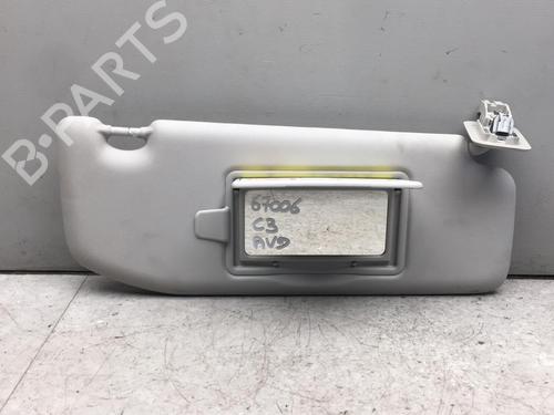 Used Right sun visor CITROËN C3 III (SX) 1.2 PureTech 82 (83 hp) 25555731