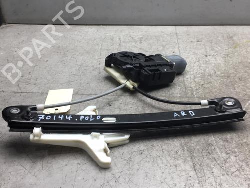 Used Rear right window mechanism VW POLO V (6R1, 6C1) 1.6 TDI (90 hp) 25570506