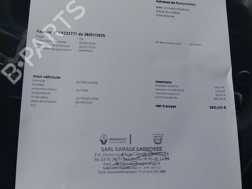 Used Parts FIAT 500 (312_)  1.3 D Multijet (312AXE1A)  3948566