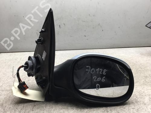 Right mirror PEUGEOT 206 Hatchback (2A/C) 1.4 i | BP25566349C27 