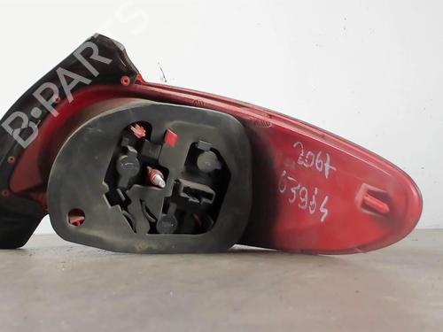 Used Left taillight PEUGEOT 206+ (2L_, 2M_) 1.4 HDi eco 70 (68 hp) 25578847