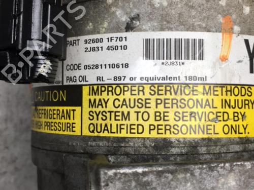 AC compressor NISSAN MICRA II (K11) 1.4 i 16V 926001F710