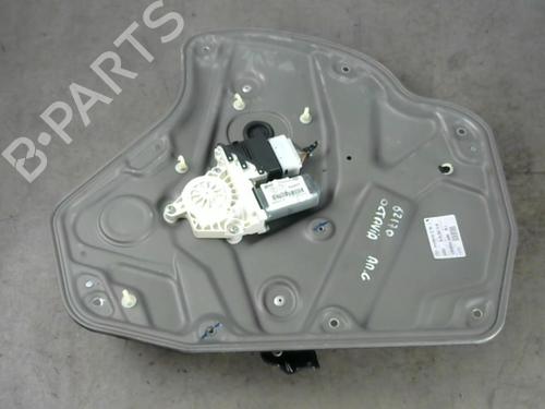 Rear left window mechanism SKODA OCTAVIA II (1Z3) 2.0 TDI 1Z0839461A