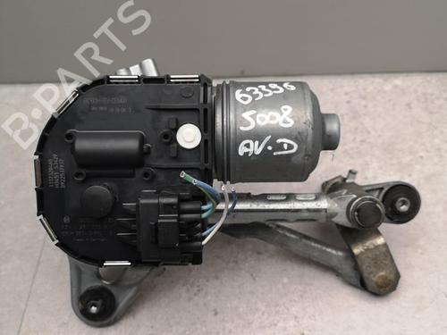 Used Front wiper motor PEUGEOT 5008 (0U_, 0E_) 1.6 HDi (110 hp) 25531786