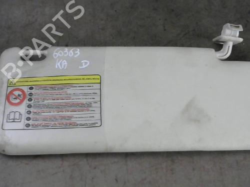 Used Right sun visor FORD KA (RU8) 1.3 TDCi (75 hp) 25560272