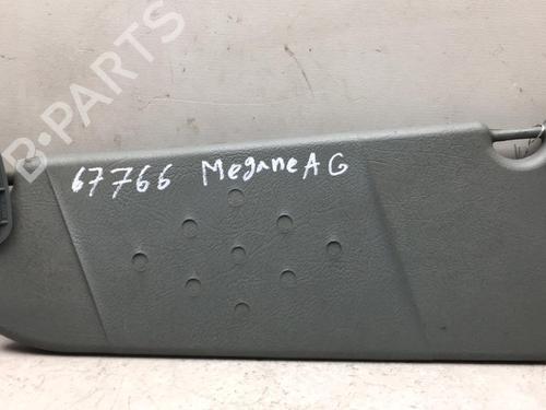 Used Left sun visor Left sun visor RENAULT MEGANE I (BA0/1_) 1.4 e (BA0E, BA0V) (75 hp) 25557819 25557819