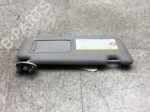Right sun visor TOYOTA YARIS (_P9_) 1.33 VVT-i (NSP90_, NSP90R) | BP25546497I2 