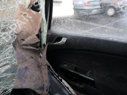 Front left lock OPEL CORSA D (S07) 1.2 (L08, L68) | BP25555374C98 