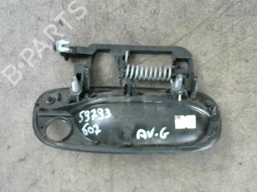 Used Front left exterior door handle PEUGEOT 607 (9D, 9U) 2.7 HDi 24V (204 hp) 25576767
