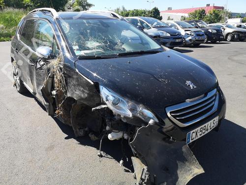Front right window mechanism PEUGEOT 2008 I (CU_) 1.6 HDi | BP25578503C23 