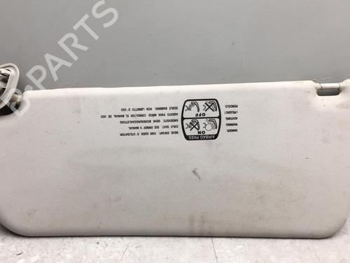 Used Right sun visor CITROËN BERLINGO / BERLINGO FIRST MPV (MF_, GJK_, GFK_) 1.6 HDI 90 (MF9HX) (90 hp) 25578532