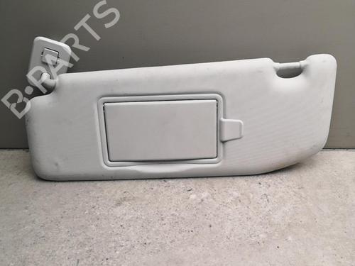 Used Left sun visor PEUGEOT 208 I (CA_, CC_) 1.6 HDi / BlueHDi 75 (75 hp) 25519662