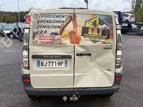 Front left window mechanism MERCEDES-BENZ VITO / MIXTO Van (W639) 113 CDI (639.601, 639.603, 639.605) | BP25510237C22 