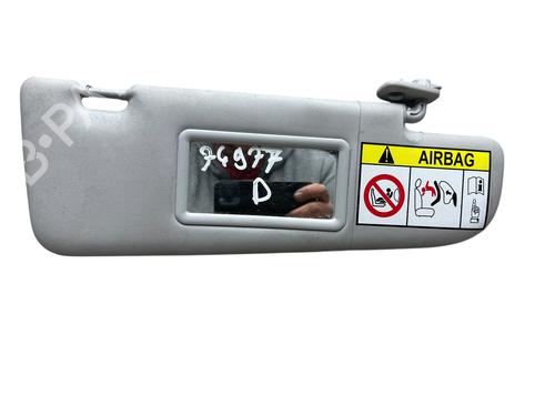 Used Right sun visor FIAT PANDA (312_, 319_) 1.2 (312PXA1A) (69 hp) 28198843