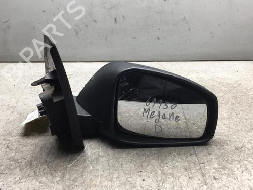 Used Right mirror RENAULT MEGANE III Hatchback (BZ0/1_, B3_) 1.5 dCi (BZ09, BZ0D, BZ1W, BZ29, BZ14) (110 hp) 25510268