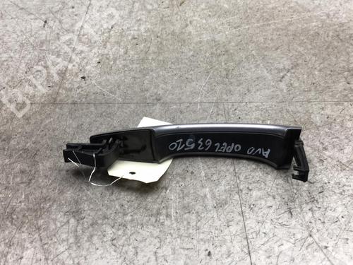 Front right exterior door handle OPEL CROSSLAND X / CROSSLAND (P17, P2QO) 1.5 Turbo D (75) | BP25542244C129 