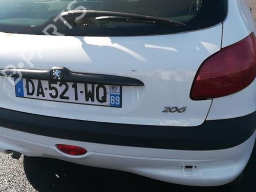 Used Parts PEUGEOT 206 Van    2501510