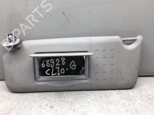 Used Left sun visor Left sun visor RENAULT CLIO II Hatchback Van (SB0/1/2_) 1.9 D (SB0R) (54 hp) 25515218 25515218