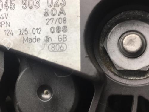 Lichtmaschine für SKODA FABIA II (542) 1.4 TDI (70 hp) 27345009
