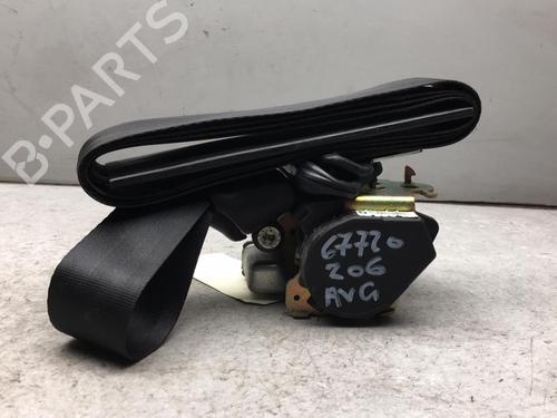 Venstre foran beltestrammer PEUGEOT 206 Hatchback (2A/C) 1.4 i (75 hp) 25581139