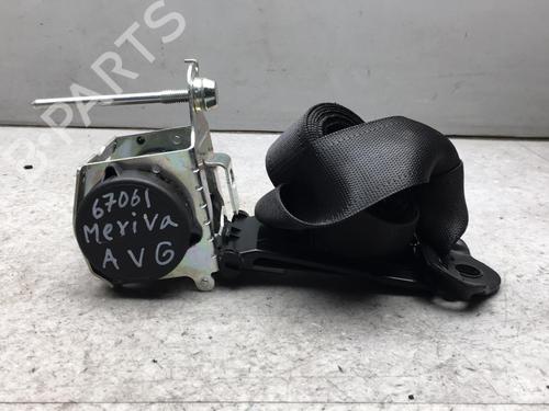 Used Front left seatbelt Front left seatbelt OPEL MERIVA A MPV (X03) 1.6 16V (E75) (100 hp) 25535202 25535202