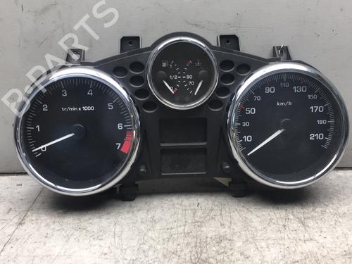 Used Instrument cluster PEUGEOT 206+ (2L_, 2M_) 1.1 (60 hp) 25571621