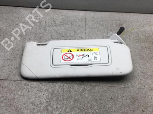 Right sun visor FORD FIESTA VII (HJ, HF) 1.5 TDCi 2637422