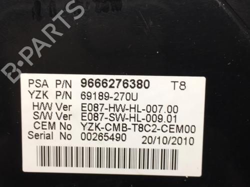 Instrument cluster PEUGEOT 5008 (0U_, 0E_) 1.6 HDi | BP25533997C47 