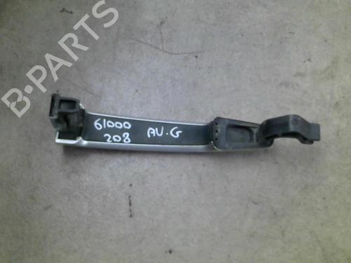 Used Front left exterior door handle PEUGEOT 208 I (CA_, CC_) 1.4 HDi (68 hp) 25583693