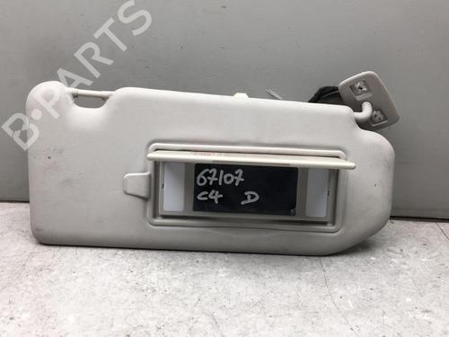 Right sun visor CITROËN C4 II (NC_) 1.6 HDi 90 | BP25522182I2 