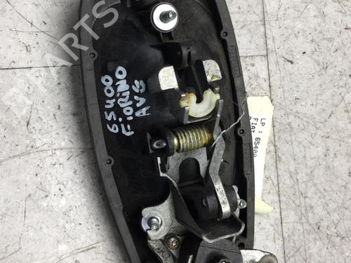 Used Front left exterior door handle FIAT FIORINO Box Body/MPV (225_) 1.3 D Multijet (225BXD1A, 225BXB1A, 225BXB11) (75 hp) 25538535