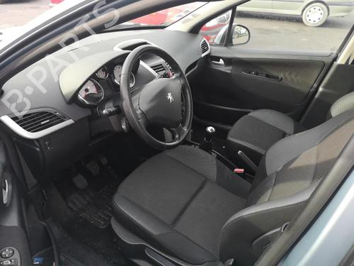 Steering column stalk PEUGEOT 207 (WA_, WC_) 1.6 HDi | BP25538121I23 