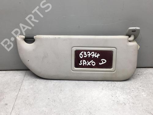 Used Right sun visor CITROËN SAXO (S0, S1) 1.4 VTS (75 hp) 25578756