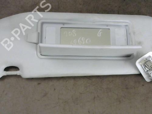 Used Left sun visor PEUGEOT 208 I (CA_, CC_) 1.6 HDi (92 hp) 25519881