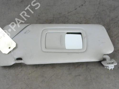 Used Left sun visor RENAULT MEGANE III Hatchback (BZ0/1_, B3_) 1.2 TCe (BZ2B, BZ11) (116 hp) 25555338