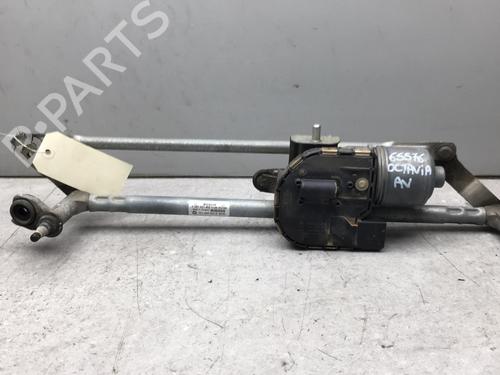 Used Front wiper motor SKODA OCTAVIA II (1Z3) 1.6 TDI (105 hp) 25525350