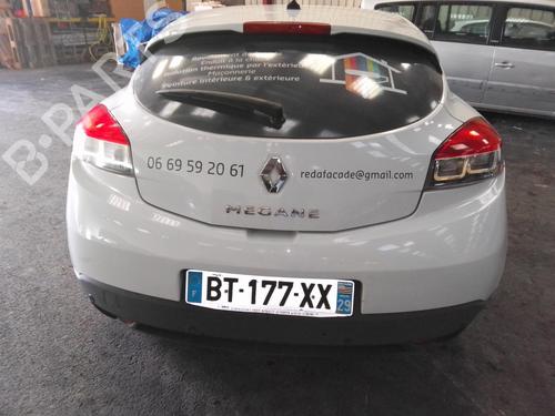 Front left window mechanism RENAULT MEGANE III Coupe (DZ0/1_) 1.9 dCi (DZ0N, DZ0J, DZ1J, DZ1K) | BP26684097C22 