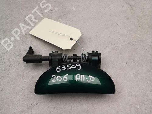 Højre bagtil udvendigt håndtag PEUGEOT 206 Hatchback (2A/C) 1.1 i (60 hp) 25578742