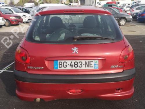 Right mirror PEUGEOT 206 Hatchback (2A/C) 2.0 HDI 90 | BP25519905C27 