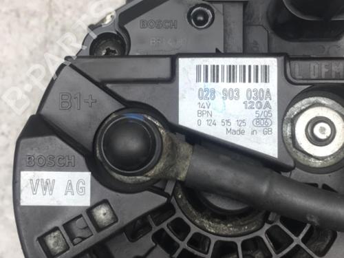 Generator SEAT ALHAMBRA (7V8, 7V9) 1.9 TDI | BP25535293M7 