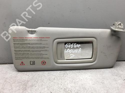 Right sun visor RENAULT LAGUNA III (BT0/1) 1.5 dCi (BT00, BT0A, BT0T, BT1J) | BP25522124I2 