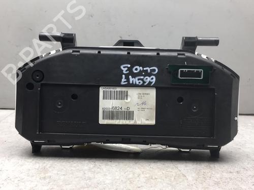Used Instrument cluster RENAULT CLIO III (BR0/1, CR0/1) 1.2 16V (BR02, BR0J, BR11, CR02, CR0J, CR11) (75 hp) 25532893