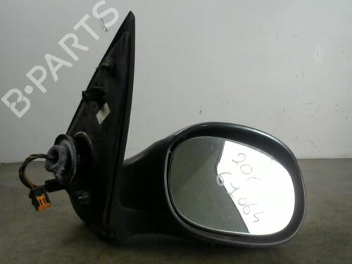 Retrovisor derecho PEUGEOT 206 Hatchback (2A/C) 1.4 i (75 hp) 25536555