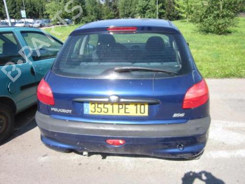 Right sun visor PEUGEOT 206 Hatchback (2A/C) 1.4 i | BP25523913I2 