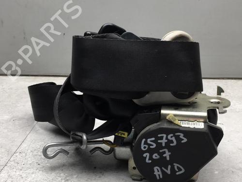 Used Front right seatbelt Front right seatbelt PEUGEOT 207 (WA_, WC_) 1.4 HDi (68 hp) 25584815 25584815
