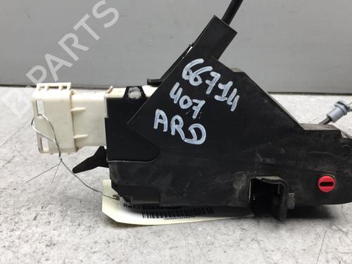 Rear right lock PEUGEOT 407 (6D_) 2.0 HDi 135 (6DRHRH, 6DRHRE, 6DRHRG, 6DRHRJ) | BP25580169C99