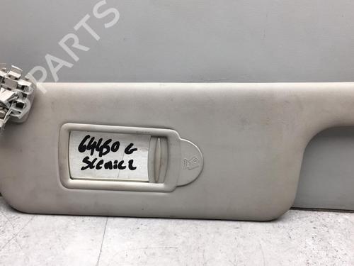 Used Left sun visor Left sun visor RENAULT GRAND SCÉNIC II (JM0/1_) 2.0 dCi (JM1K) (150 hp) 25585336 25585336