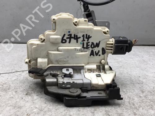 Used Front right lock SEAT LEON (1P1) 1.9 TDI (105 hp) 25579919