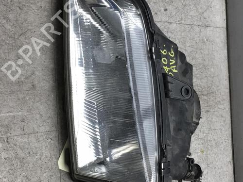 Used Left headlight Left headlight PEUGEOT 306 (7B, N3, N5) 1.9 SRDT (90 hp) 25529395 25529395
