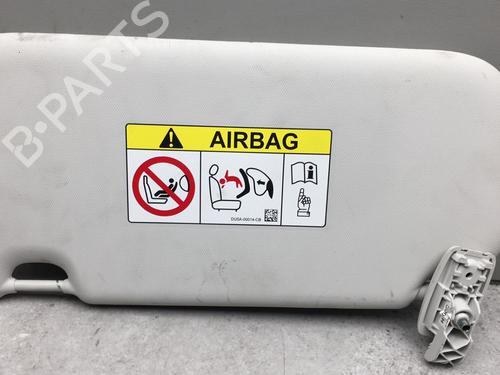 Right sun visor FORD FIESTA VII (HJ, HF) 1.1 Ti-VCT | BP25559896I2 - Image 4